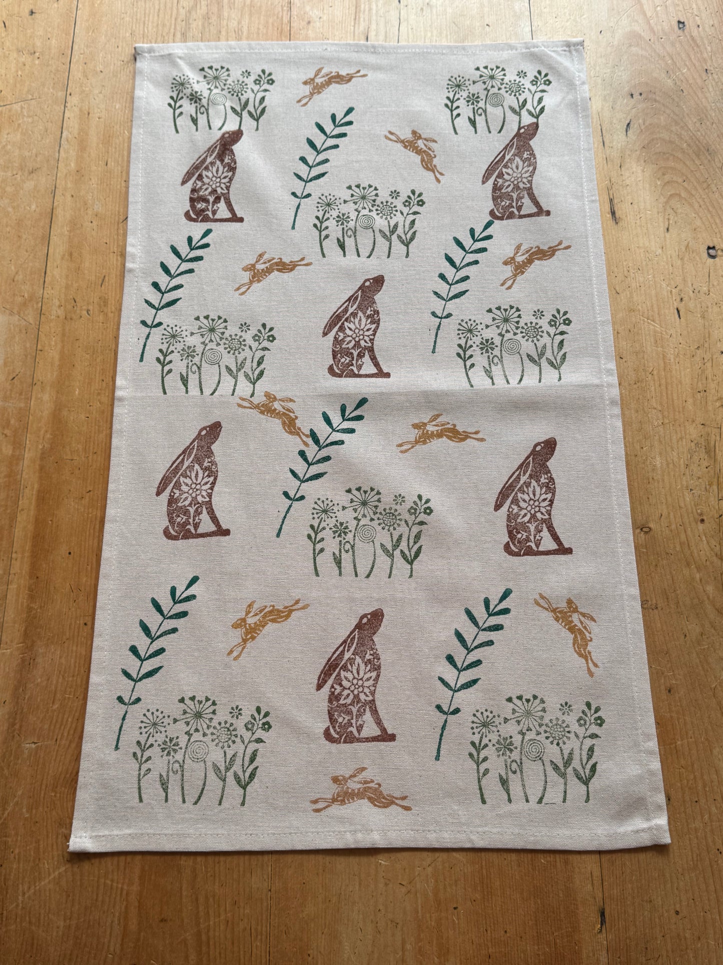 Indian Block Printing Workshop - Create Hand-block-Printed textiles - Saturday 11th July 2026- 10.30 AM - 1 PM in Ludlow