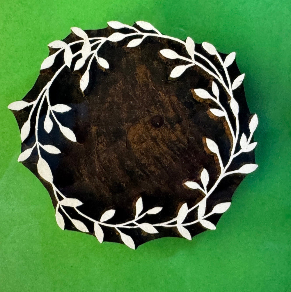 Festive Indian Block Printing Workshop - Create Hand-Printed Textiles - Saturday 8th November 2PM-4.30PM in Barnt Green