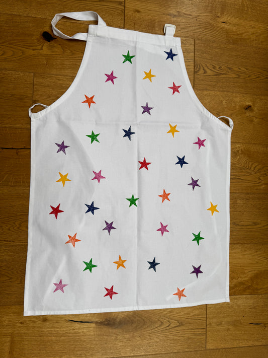 Multicolour Star Apron