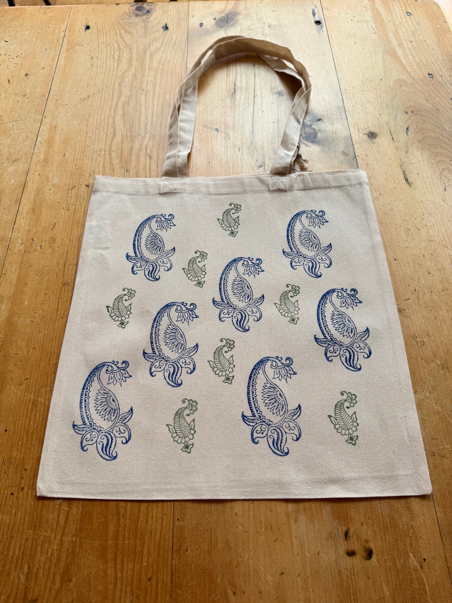 Indian Block Printing Workshop - Create Hand-block-Printed textiles - Saturday 11th July 2026- 10.30 AM  - 1 PM in Ludlow