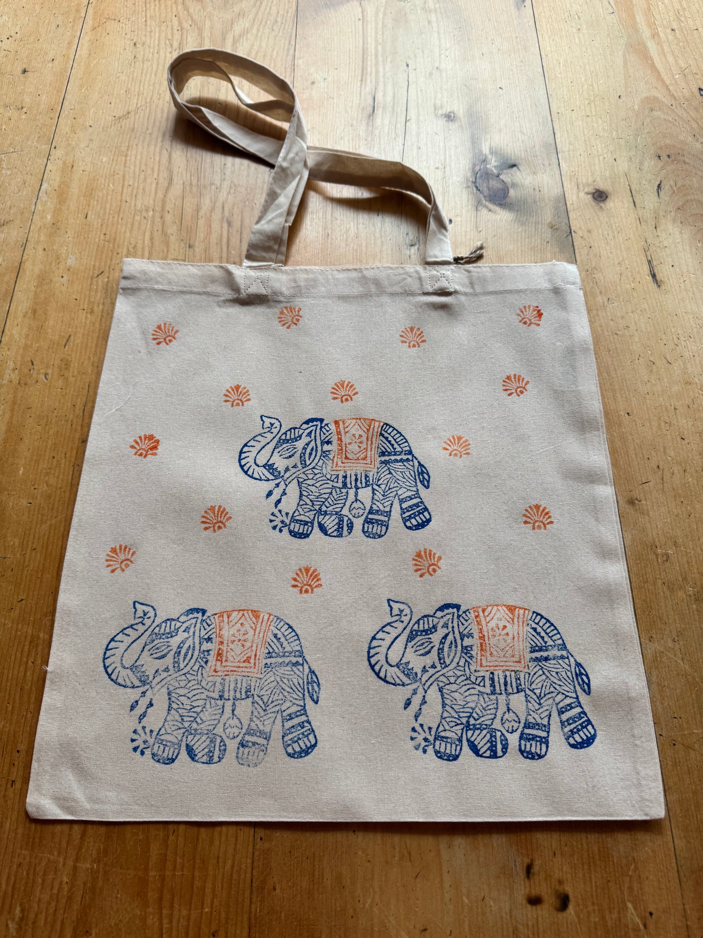 Indian Block Printing Workshop - Create Hand-Printed Textiles - Friday 17th October 10.30am - 13.00pm in Sutton Coldfield